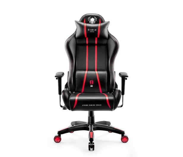 Diablo Chairs X-One 2.0 Normal Size Czarno-czerwony - 1192261 - zdjęcie